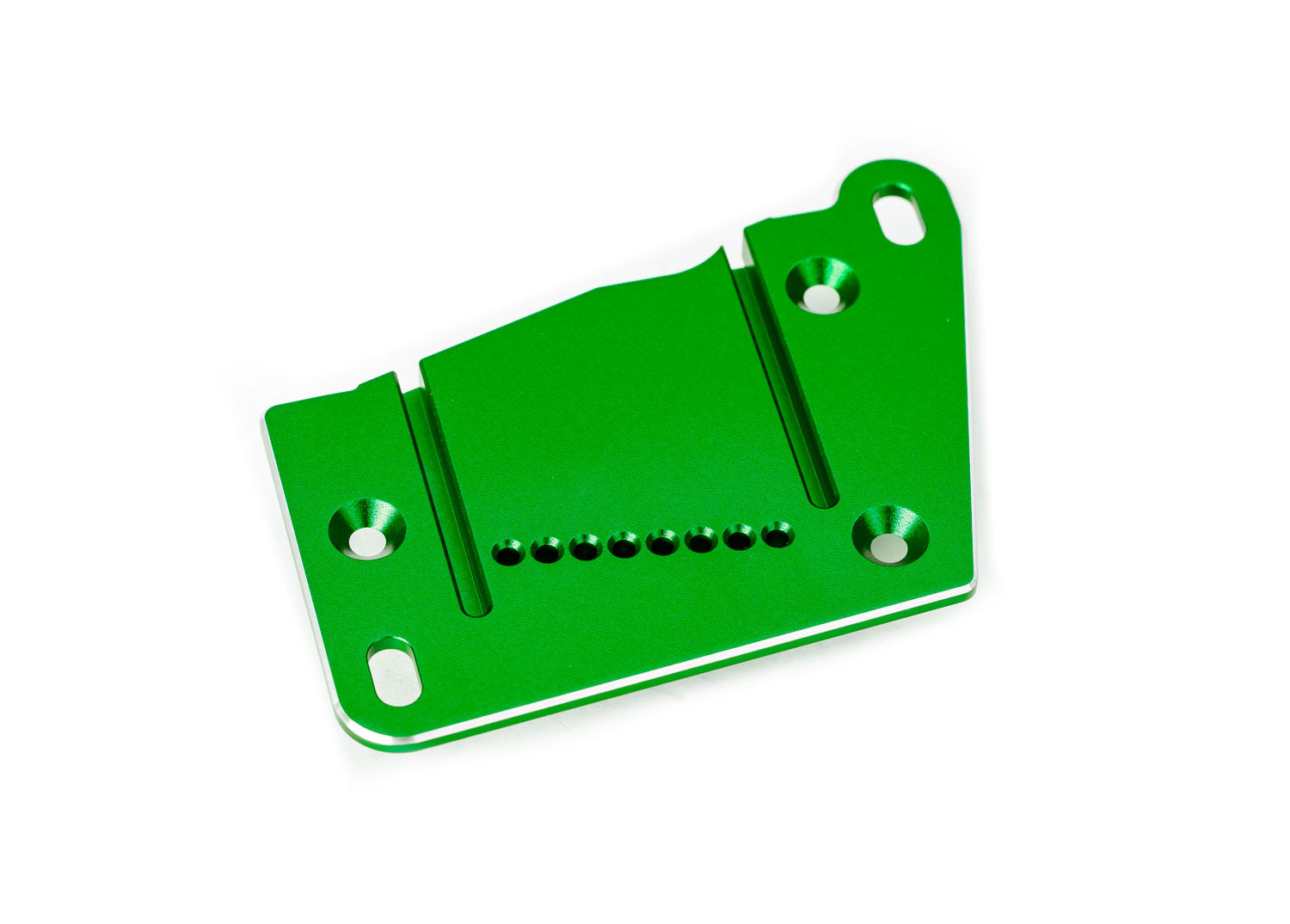 10263-GRN Traxxas Green Aluminum Motor Plate – High-Performance Upgrade