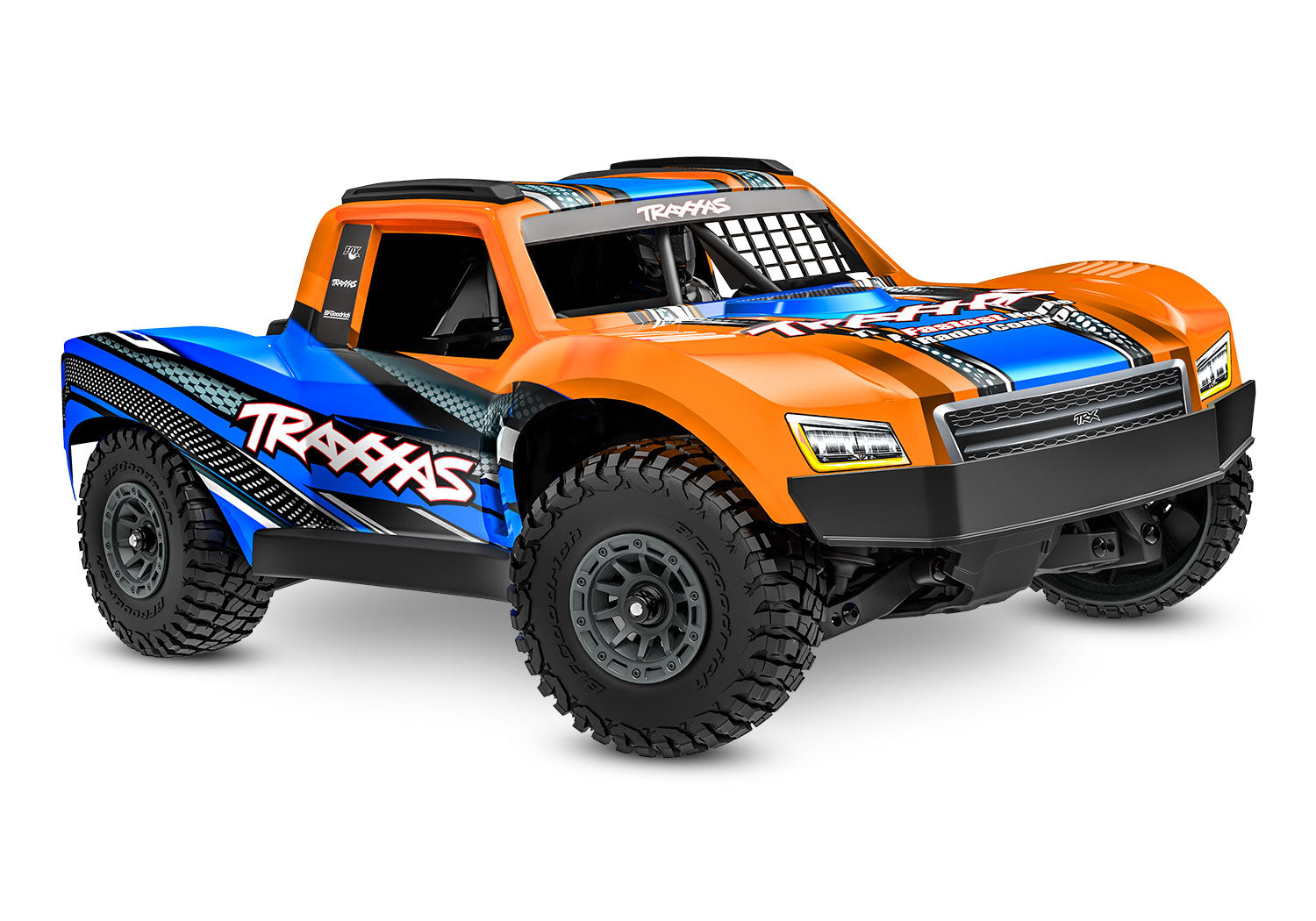 108164-1 Traxxas Mini Slash 4X4 1/16 Scale Short Course Truck – Orange