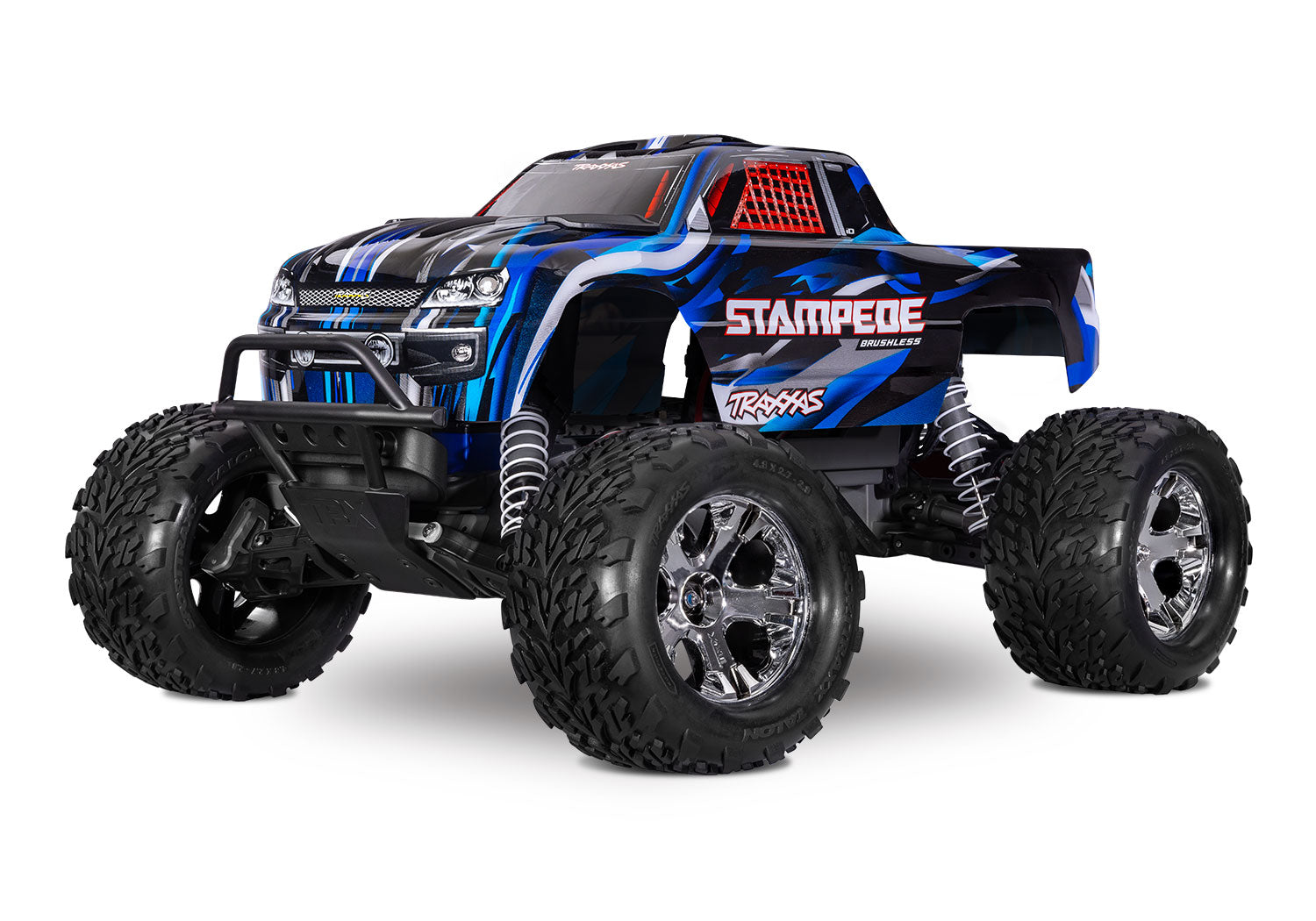 36354-4 Stampede 2WD BL-2s HD Blue