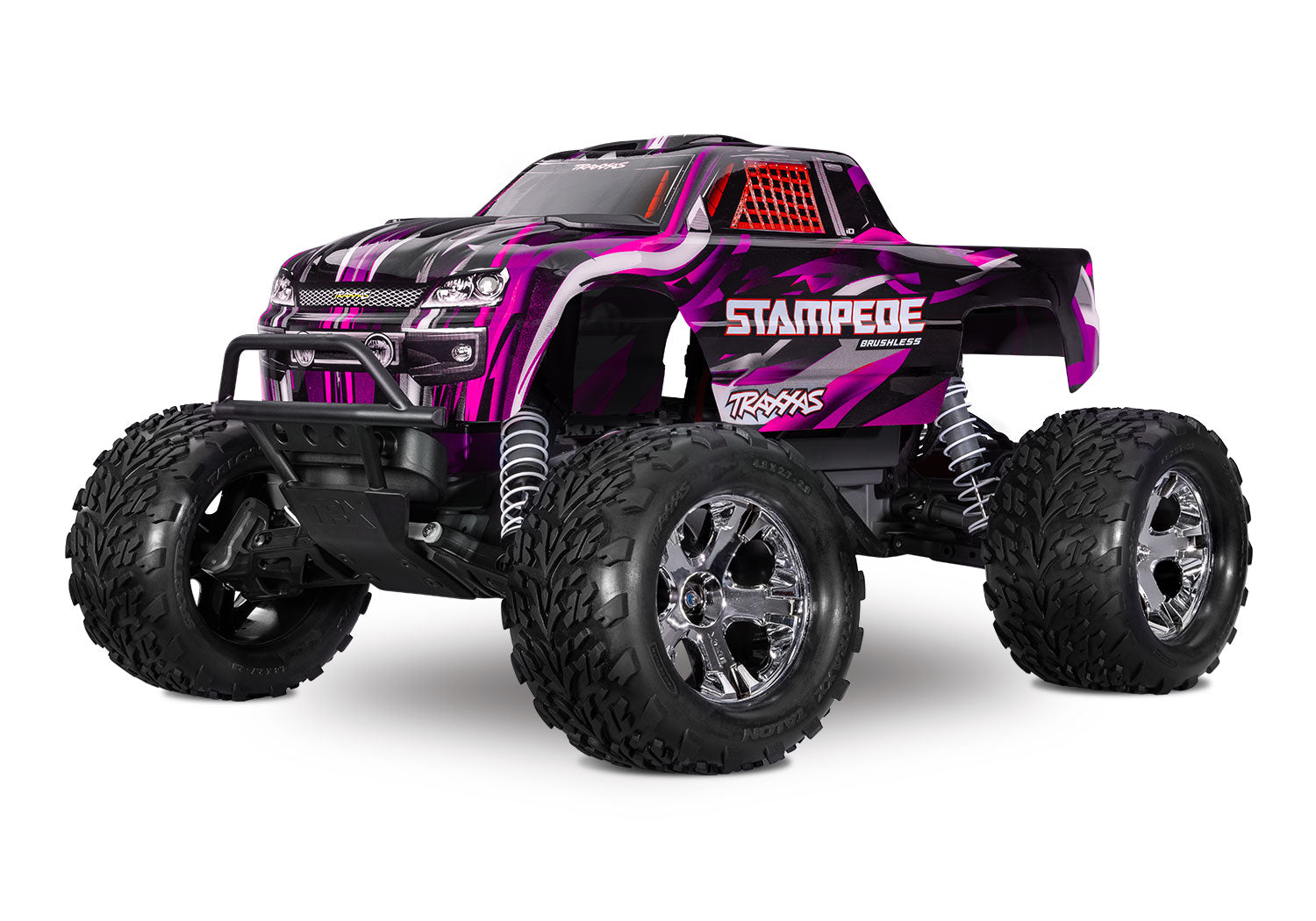36354-4 Stampede 2WD BL-2s HD Pink