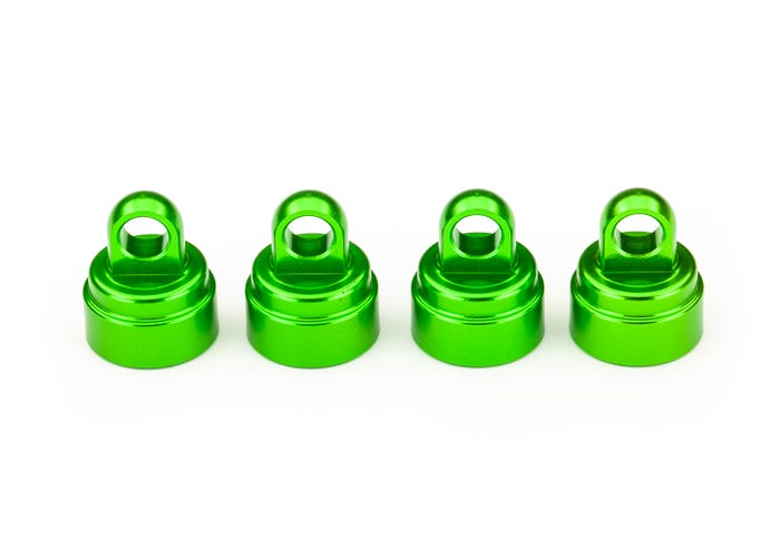 3767G Shock Caps Aluminum Green-anodized (4)