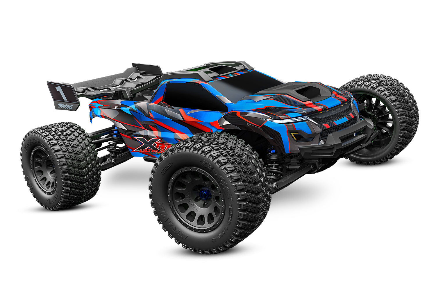 78097-4 Traxxas XRT Ultimate 8S – 4WD 1/6 Scale Brushless Monster Truck (Blue)