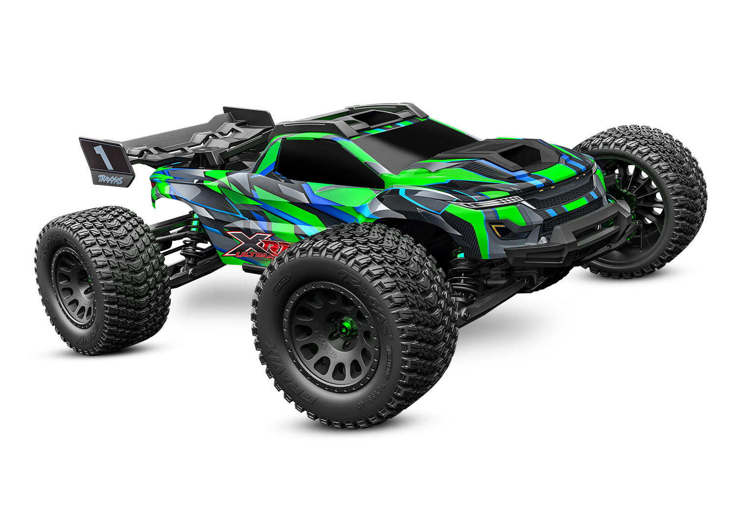 78097-4 Traxxas XRT Ultimate 8S – 4WD 1/6 Scale Brushless Monster Truck (Green)