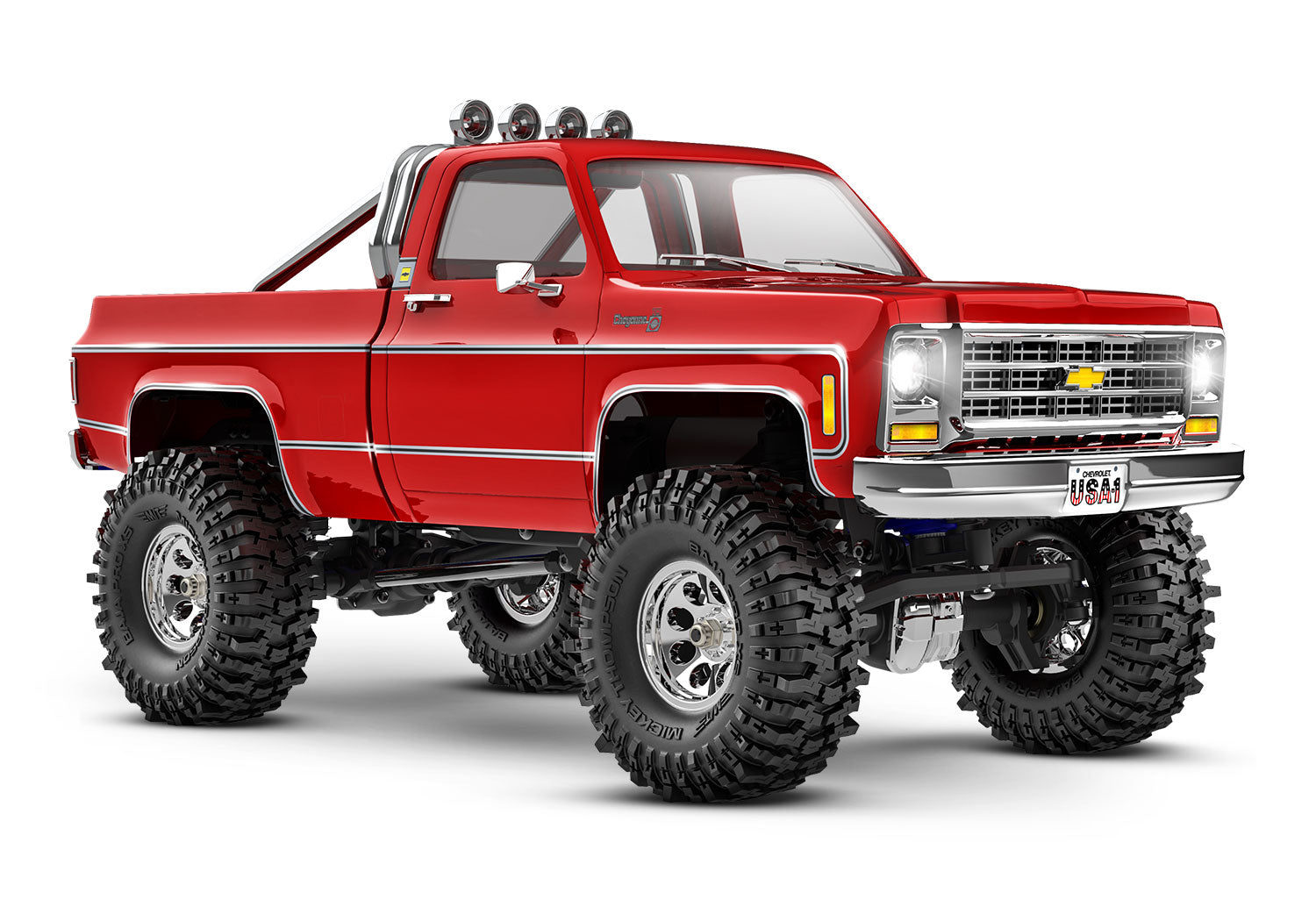 97064-1 Traxxas TRX-4M High Trail Traxxas Chevrolet K10  Red