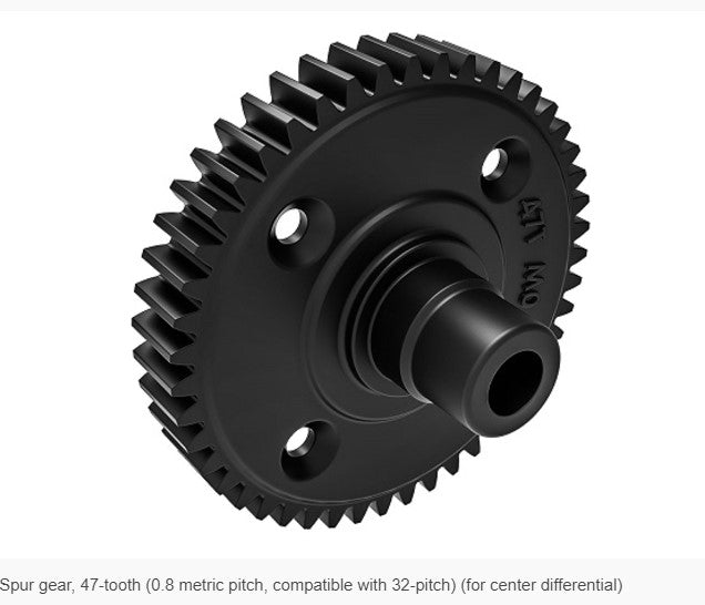 10761 Spur Gear 47T For Center Diff