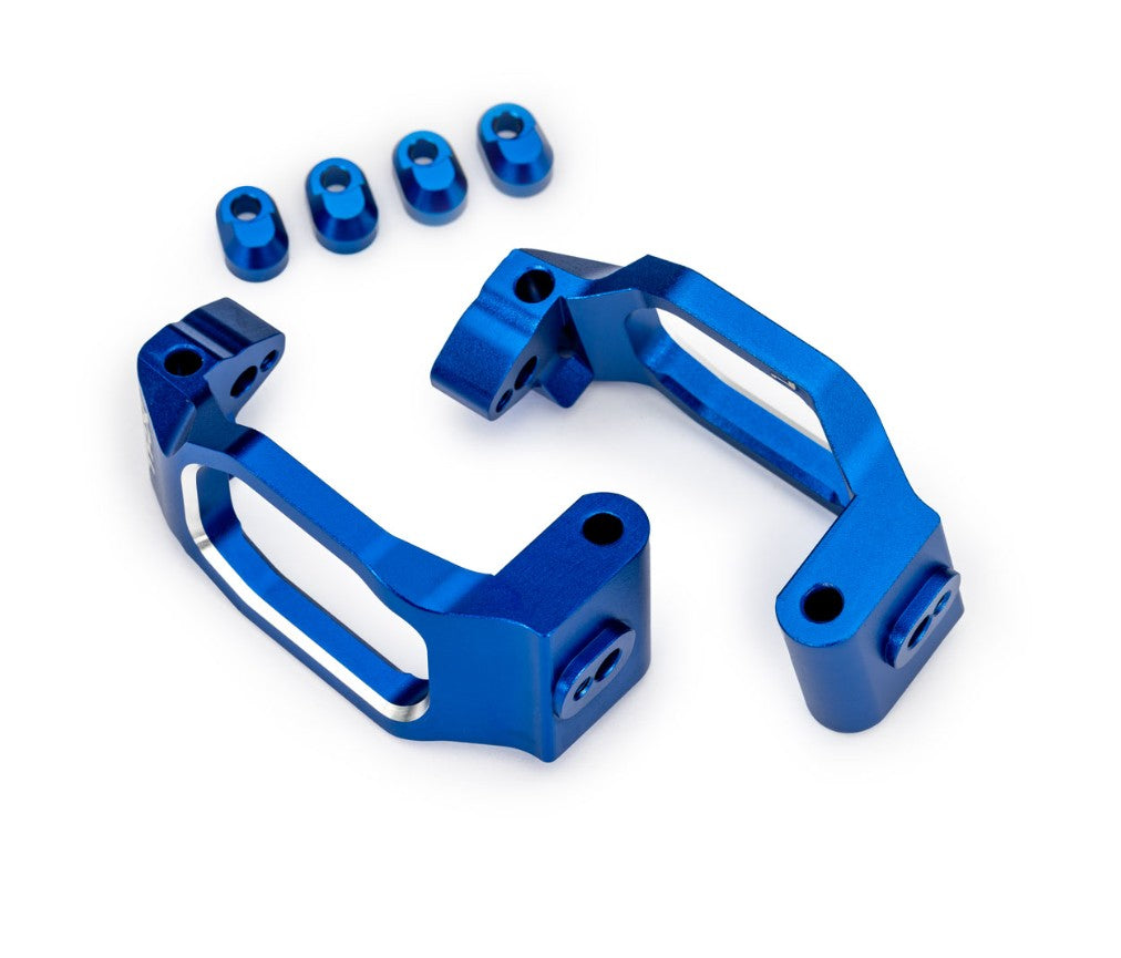 10232 Traxxas Blue Aluminum Caster Blocks (L&R)