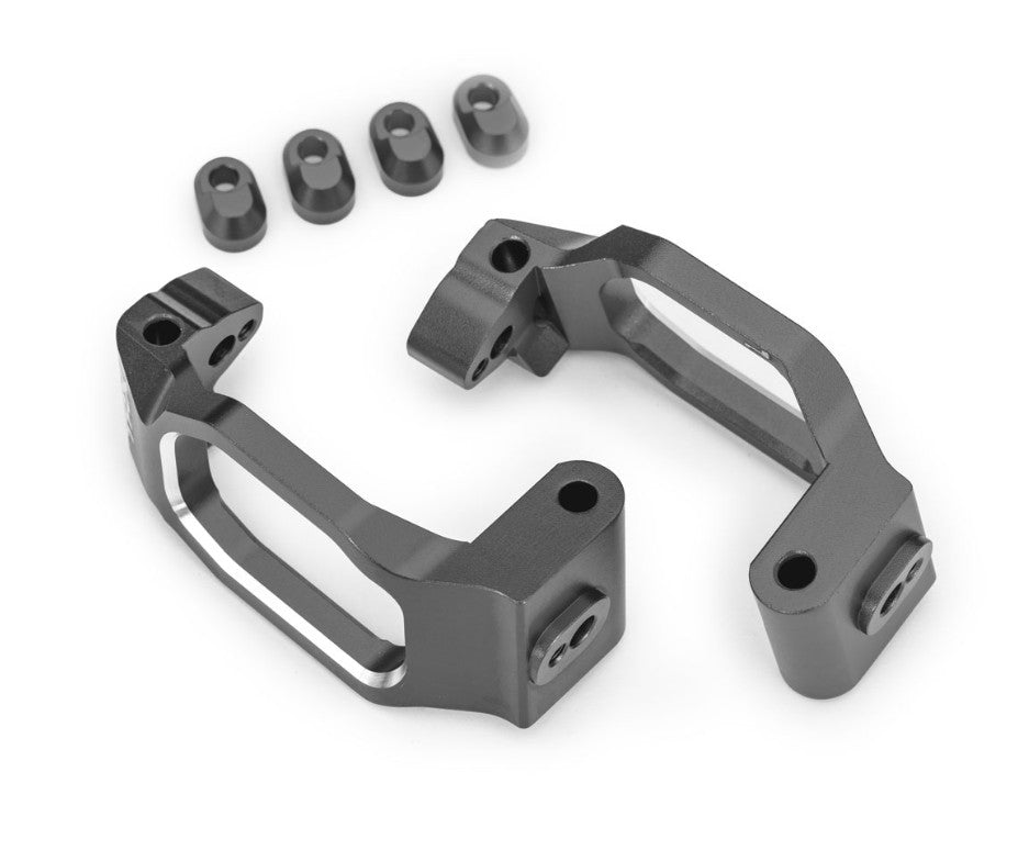 10232 Traxxas Gray Aluminum Caster Blocks (L&R)