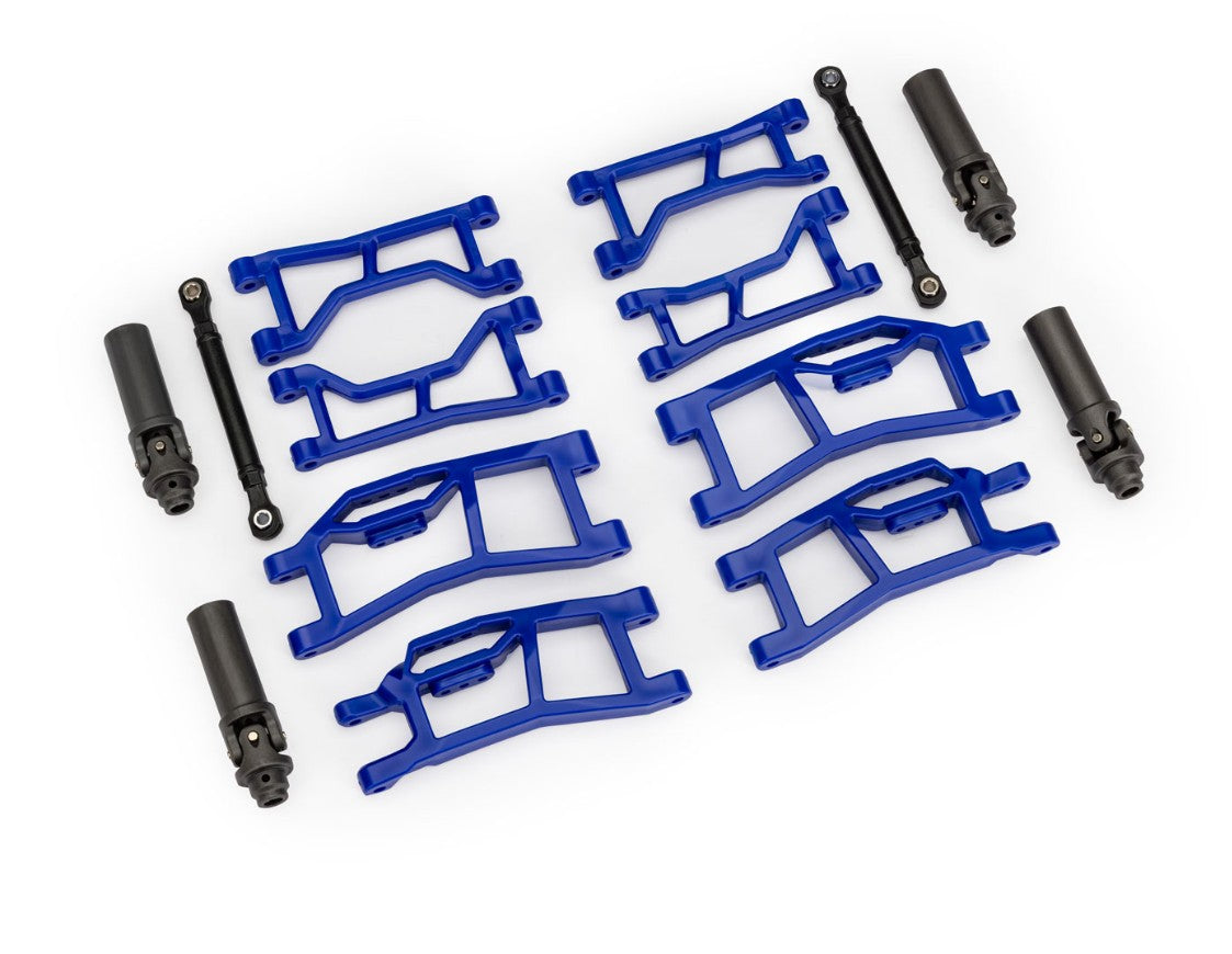 10790 Traxxas Suspension kit, Mini Maxx, WideMaxx, blue