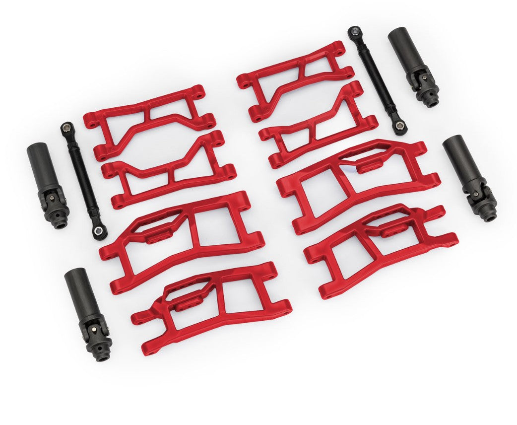 10790 Traxxas Suspension kit, Mini Maxx, WideMaxx, red