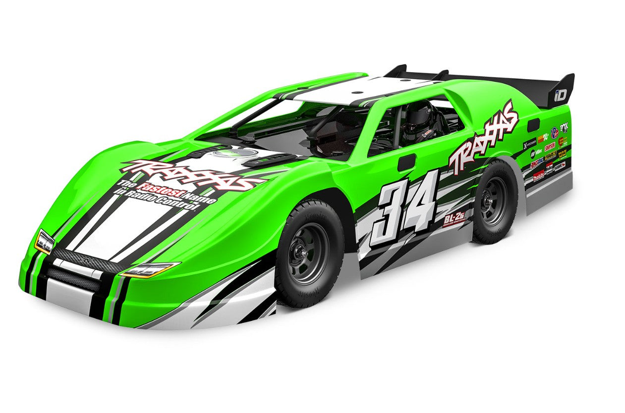 104364-74 Traxxas Slash Late Model BL-2s Green