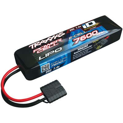 2869X TRAXXAS LiPo 2S 7.4V 7600 25C LiPo Battery